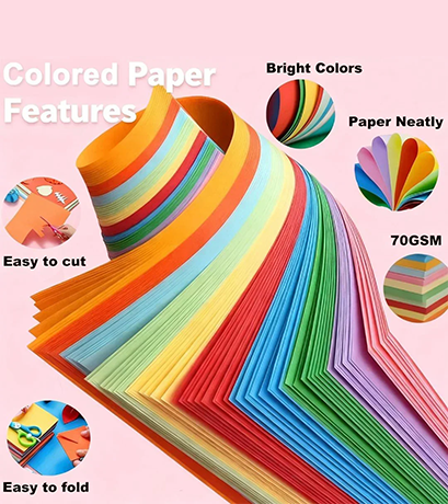 A4 Colour Paper Manufacturers in Maharashtra, India - PAPERNESTS